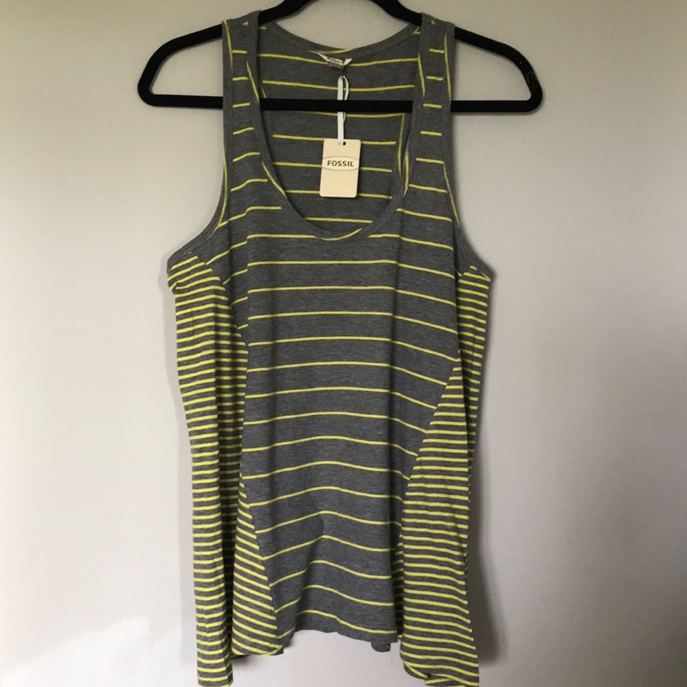 Fossil baggy tank top.